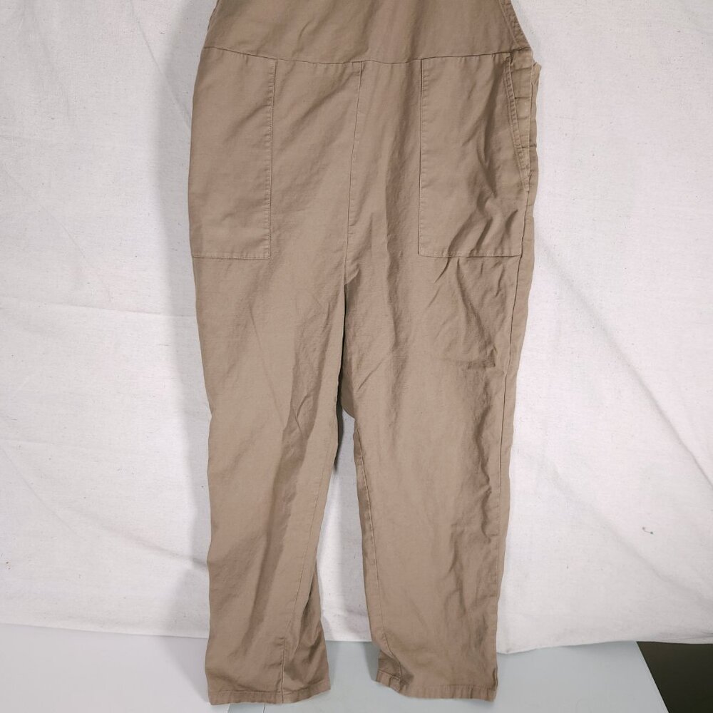 Eileen Fisher Womens Organic Cotton Hemp Overalls XL Utility Minimalist - Picture 9 of 16